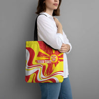 Macedonia Football Custom Tote Bag Go Risovi Grunge Style - Wonder Print Shop