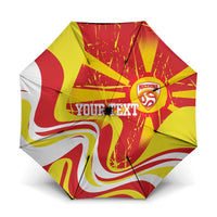 Macedonia Football Custom Umbrella Go Risovi Grunge Style - Wonder Print Shop