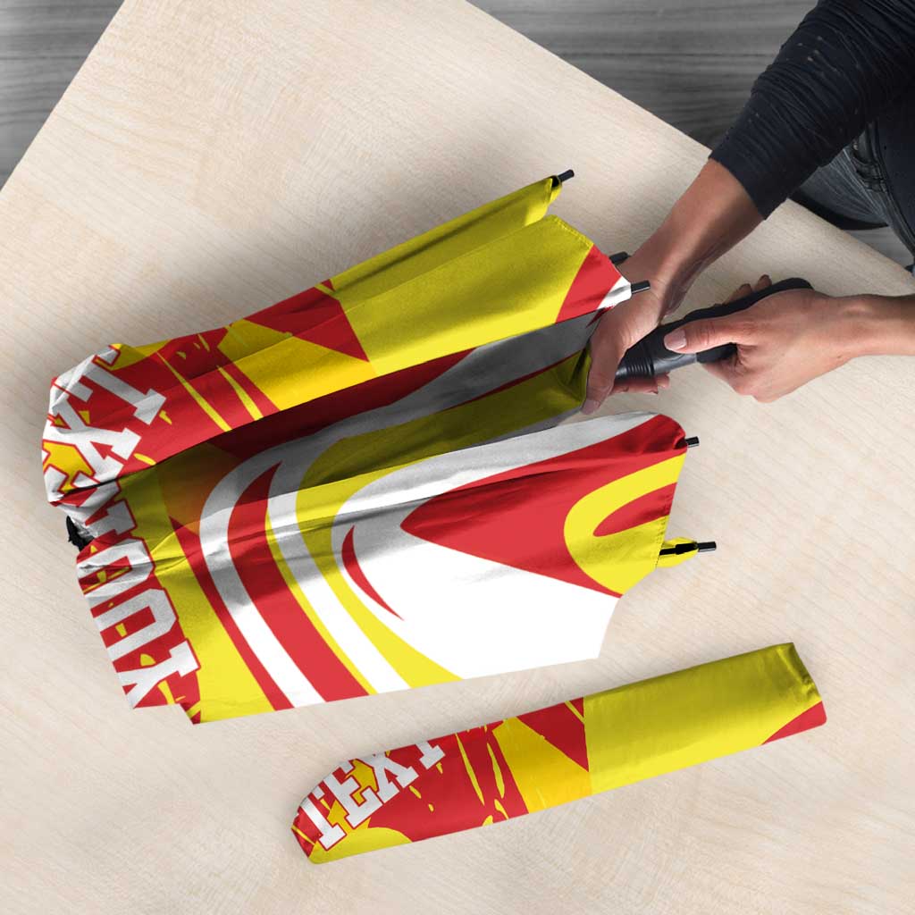 Macedonia Football Custom Umbrella Go Risovi Grunge Style - Wonder Print Shop