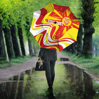 Macedonia Football Custom Umbrella Go Risovi Grunge Style - Wonder Print Shop