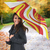 Macedonia Football Custom Umbrella Go Risovi Grunge Style - Wonder Print Shop