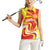 Macedonia Football Custom Women Sleeveless Polo Shirt Go Risovi Grunge Style - Wonder Print Shop