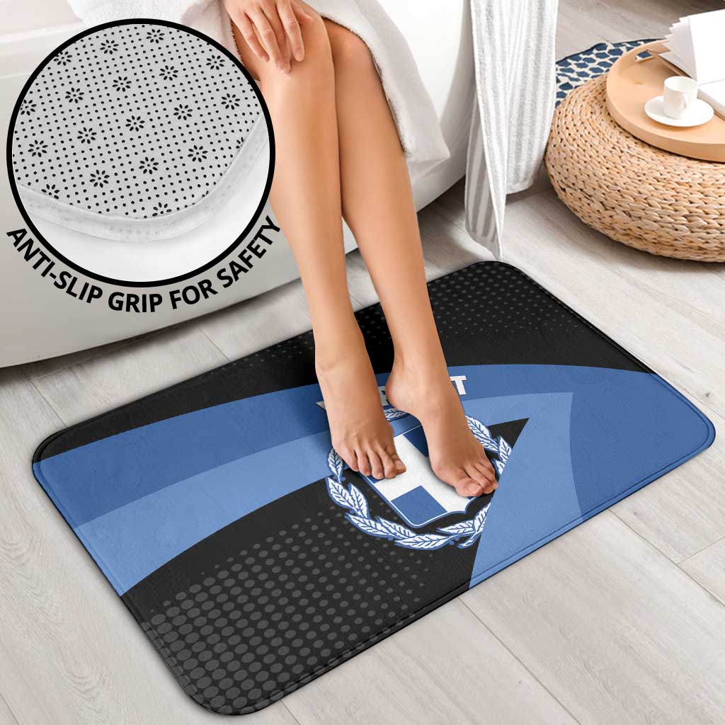 Personalised Greece Hellas Bathroom Set Coat Of Arms - Wonder Print Shop