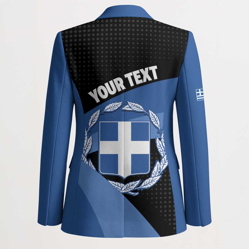 Personalised Greece Hellas Blazer Coat Of Arms - Wonder Print Shop