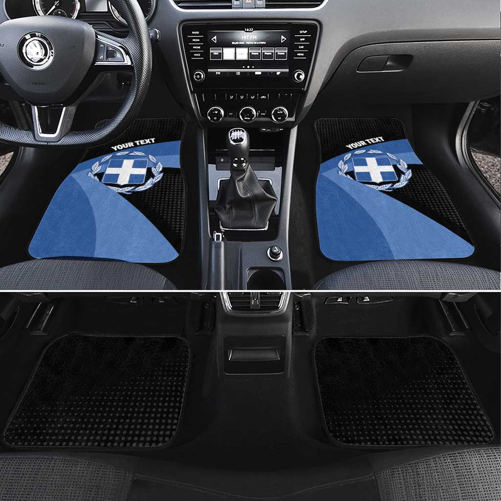 Personalised Greece Hellas Car Mats Coat Of Arms - Wonder Print Shop