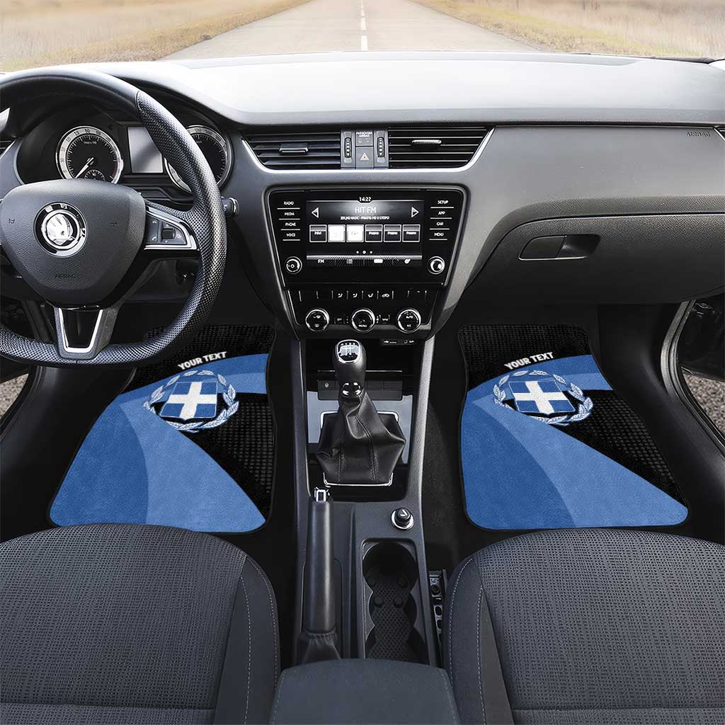 Personalised Greece Hellas Car Mats Coat Of Arms - Wonder Print Shop