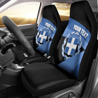 Personalised Greece Hellas Car Seat Cover Coat Of Arms - Wonder Print Shop