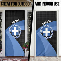 Personalised Greece Hellas Door Cover Coat Of Arms - Wonder Print Shop
