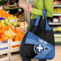 Personalised Greece Hellas Grocery Bag Coat Of Arms - Wonder Print Shop