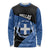 Personalised Greece Hellas Long Sleeve Shirt Coat Of Arms - Wonder Print Shop