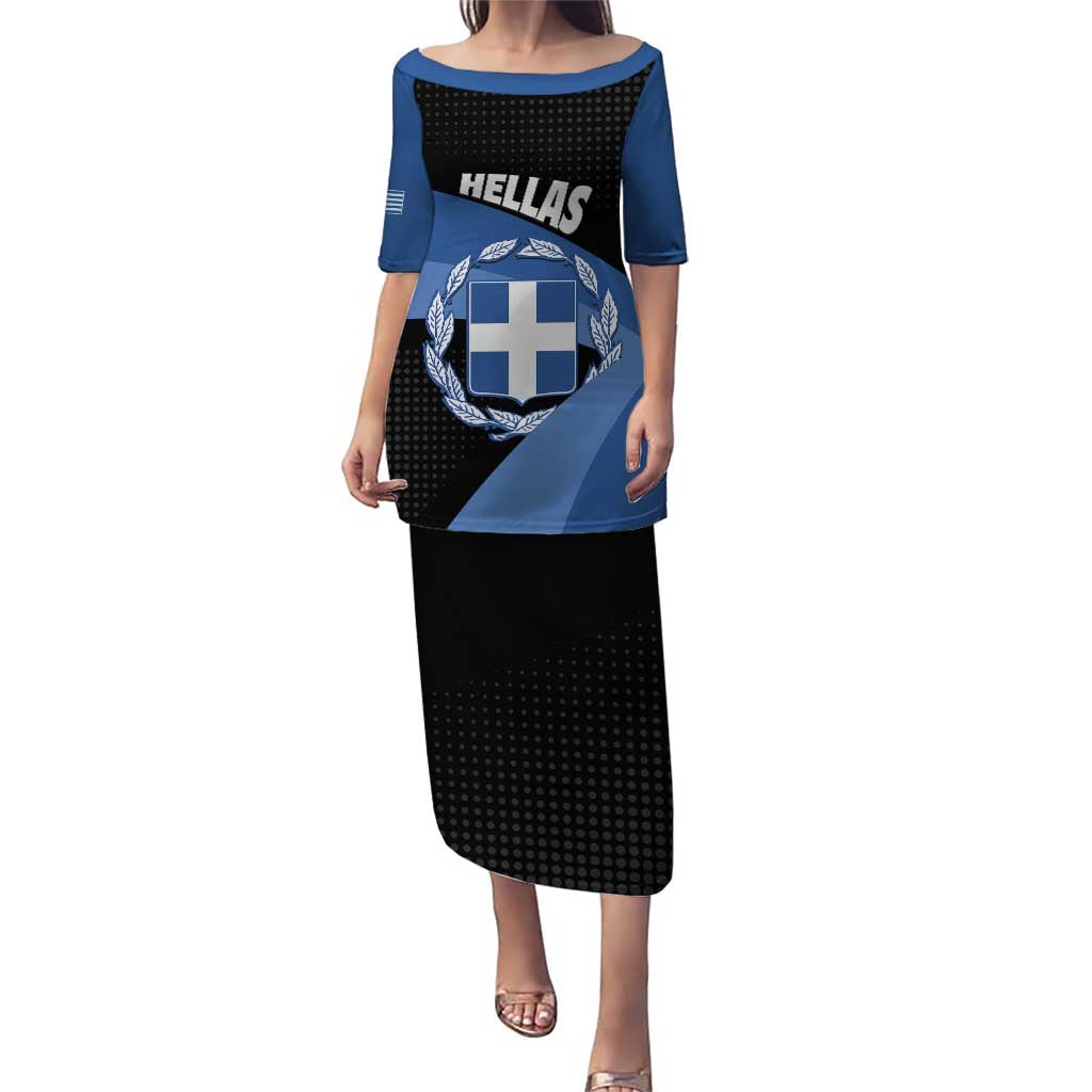 Personalised Greece Hellas Puletasi Coat Of Arms - Wonder Print Shop