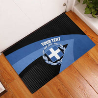Personalised Greece Hellas Rubber Doormat Coat Of Arms - Wonder Print Shop