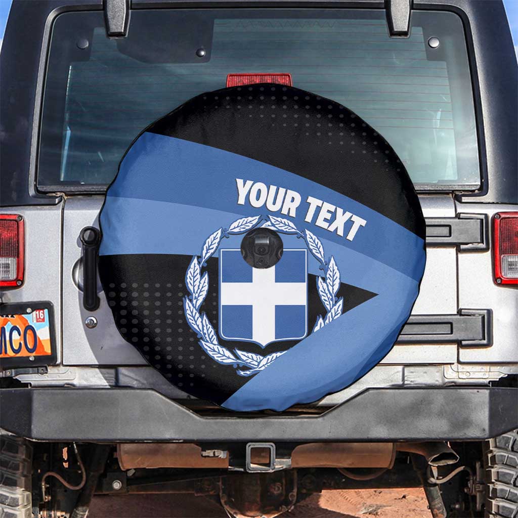 Personalised Greece Hellas Spare Tire Cover Coat Of Arms - Wonder Print Shop