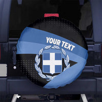 Personalised Greece Hellas Spare Tire Cover Coat Of Arms - Wonder Print Shop