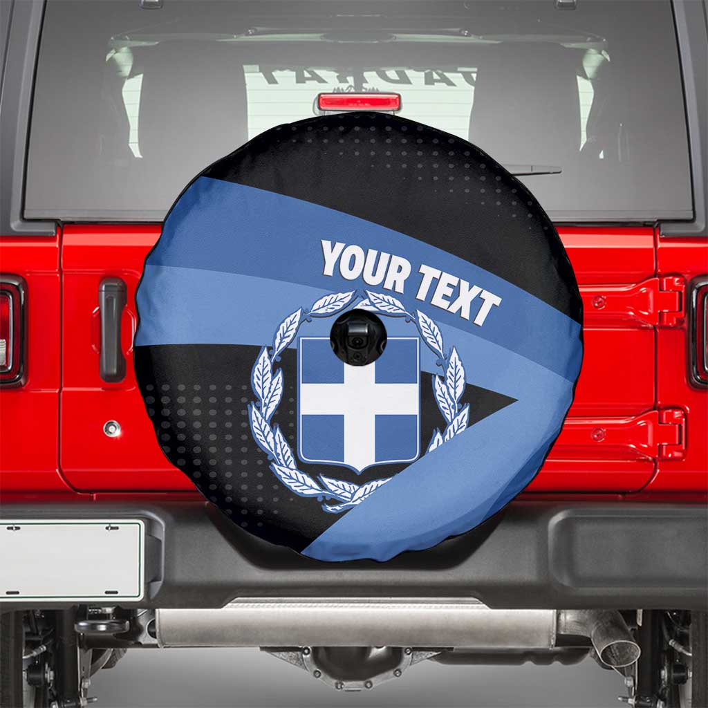 Personalised Greece Hellas Spare Tire Cover Coat Of Arms - Wonder Print Shop