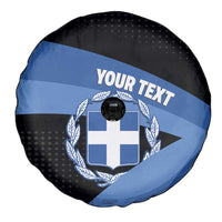 Personalised Greece Hellas Spare Tire Cover Coat Of Arms - Wonder Print Shop