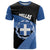 Personalised Greece Hellas T Shirt Coat Of Arms - Wonder Print Shop