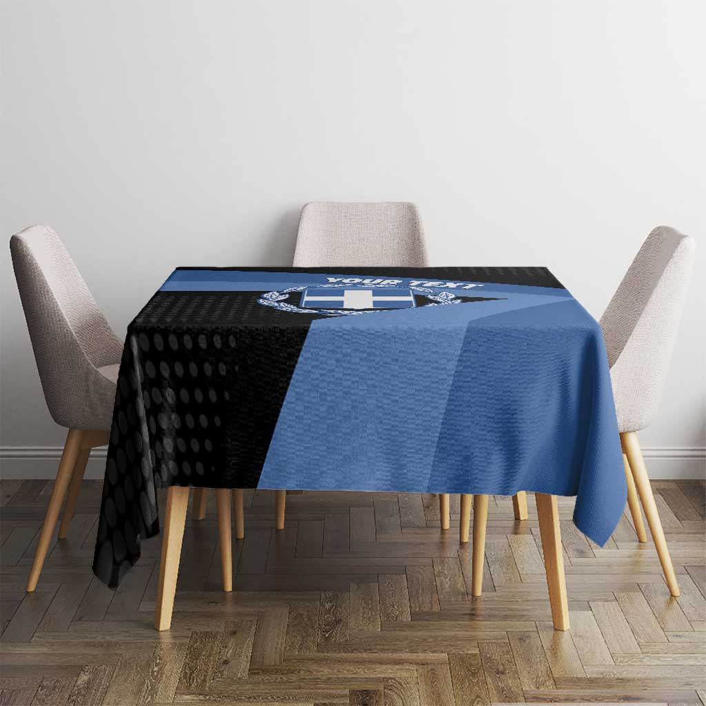 Personalised Greece Hellas Tablecloth Coat Of Arms - Wonder Print Shop