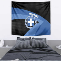 Personalised Greece Hellas Tapestry Coat Of Arms - Wonder Print Shop