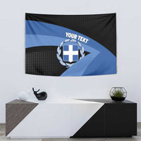 Personalised Greece Hellas Tapestry Coat Of Arms - Wonder Print Shop