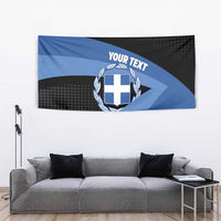 Personalised Greece Hellas Tapestry Coat Of Arms - Wonder Print Shop