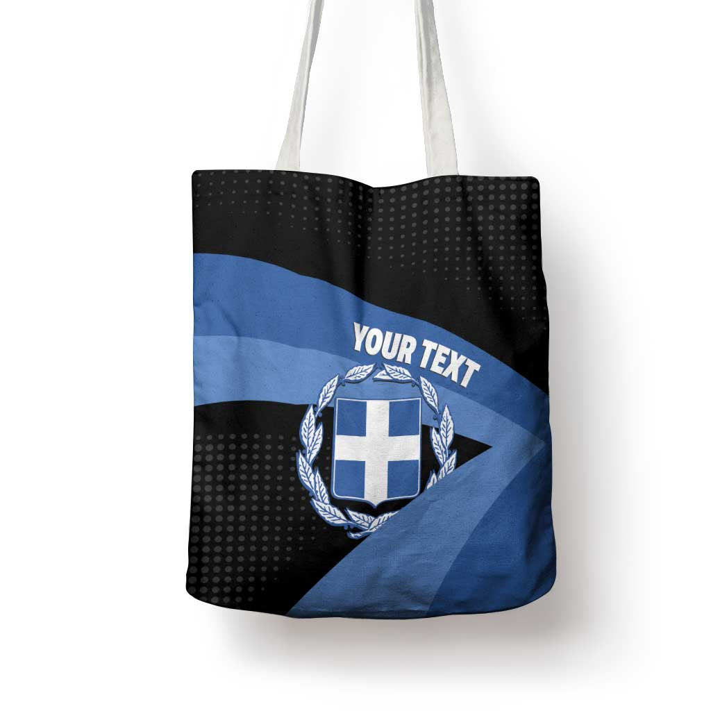 Personalised Greece Hellas Tote Bag Coat Of Arms - Wonder Print Shop