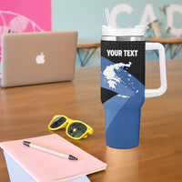 Personalised Greece Hellas Tumbler With Handle Coat Of Arms - Wonder Print Shop