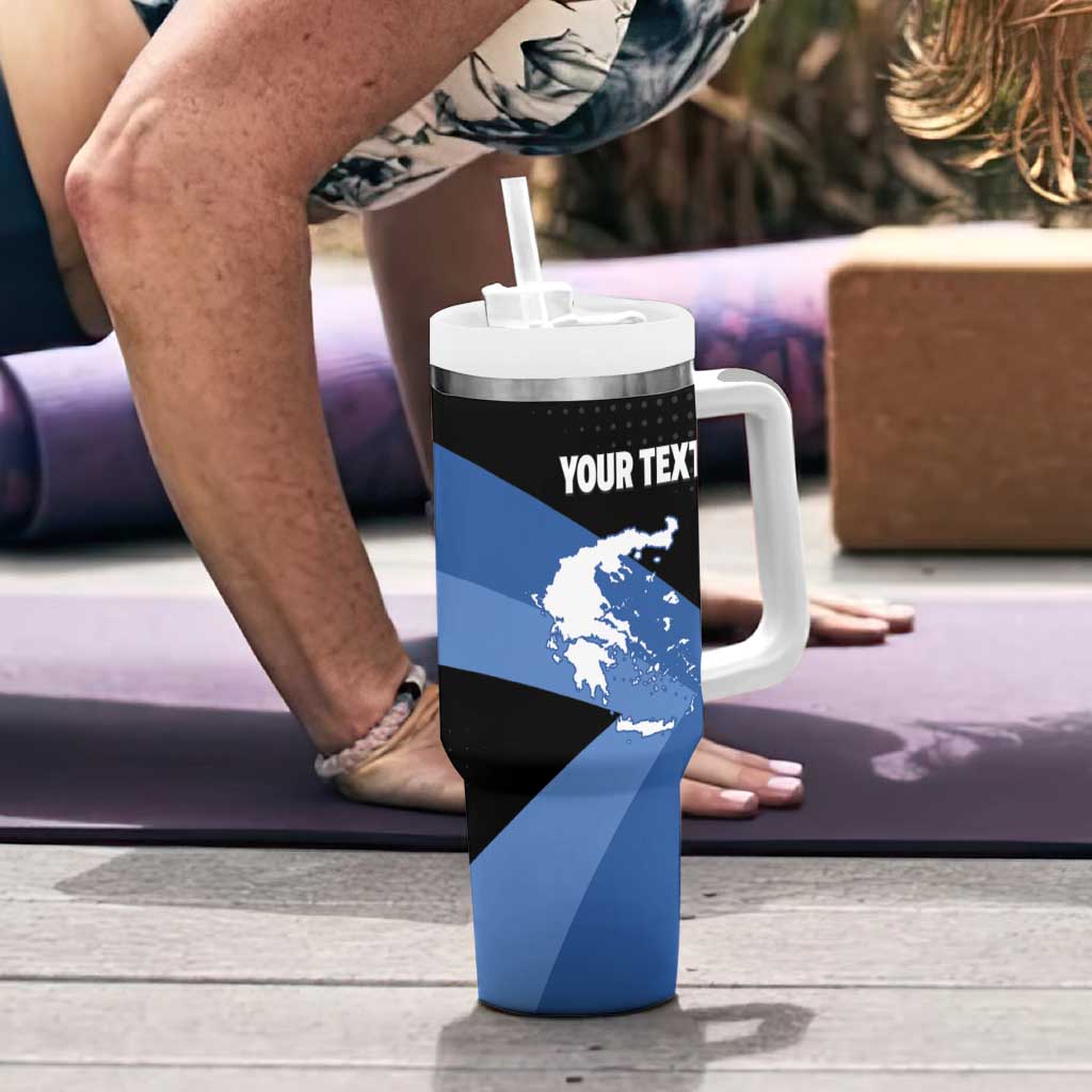 Personalised Greece Hellas Tumbler With Handle Coat Of Arms - Wonder Print Shop