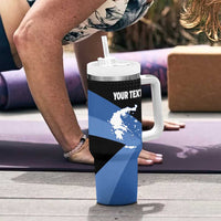 Personalised Greece Hellas Tumbler With Handle Coat Of Arms - Wonder Print Shop