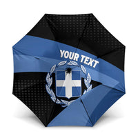 Personalised Greece Hellas Umbrella Coat Of Arms - Wonder Print Shop