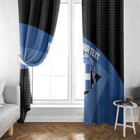 Personalised Greece Hellas Window Curtain Coat Of Arms - Wonder Print Shop