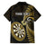 Personalised New Zealand Darts Kid Hawaiian Shirt Happiness Is A Tight Threesome Maori Gold - Wonder Print Shop