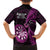 New Zealand Darts Kid Hawaiian Shirt Happiness Is A Tight Threesome Maori Pink - Wonder Print Shop