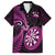 Personalised New Zealand Darts Kid Hawaiian Shirt Happiness Is A Tight Threesome Maori Pink - Wonder Print Shop