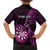 Personalised New Zealand Darts Kid Hawaiian Shirt Happiness Is A Tight Threesome Maori Pink - Wonder Print Shop