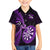 Personalised New Zealand Darts Kid Hawaiian Shirt Happiness Is A Tight Threesome Maori Purple - Wonder Print Shop