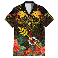 Papua New Guinea Chimbu Province Kid Hawaiian Shirt Papua Niugini Coat Of Arms With Flag Style - Wonder Print Shop