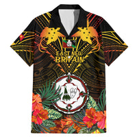 Papua New Guinea East New Britain Province Family Matching Mermaid Dress and Hawaiian Shirt Papua Niugini Coat Of Arms With Flag Style - Wonder Print Shop