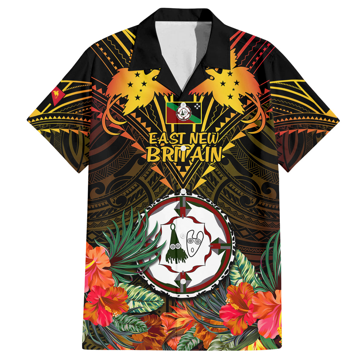 papua-new-guinea-east-new-britain-province-kid-hawaiian-shirt-papua-niugini-coat-of-arms-with-flag-style