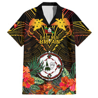Papua New Guinea East New Britain Province Kid Hawaiian Shirt Papua Niugini Coat Of Arms With Flag Style - Wonder Print Shop