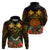 Papua New Guinea Western Province Hoodie Papua Niugini Coat Of Arms With Flag Style - Wonder Print Shop