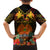 Papua New Guinea Western Province Kid Hawaiian Shirt Papua Niugini Coat Of Arms With Flag Style - Wonder Print Shop