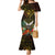 Papua New Guinea Western Province Mermaid Dress Papua Niugini Coat Of Arms With Flag Style - Wonder Print Shop