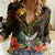 Papua New Guinea Western Province Women Casual Shirt Papua Niugini Coat Of Arms With Flag Style - Wonder Print Shop