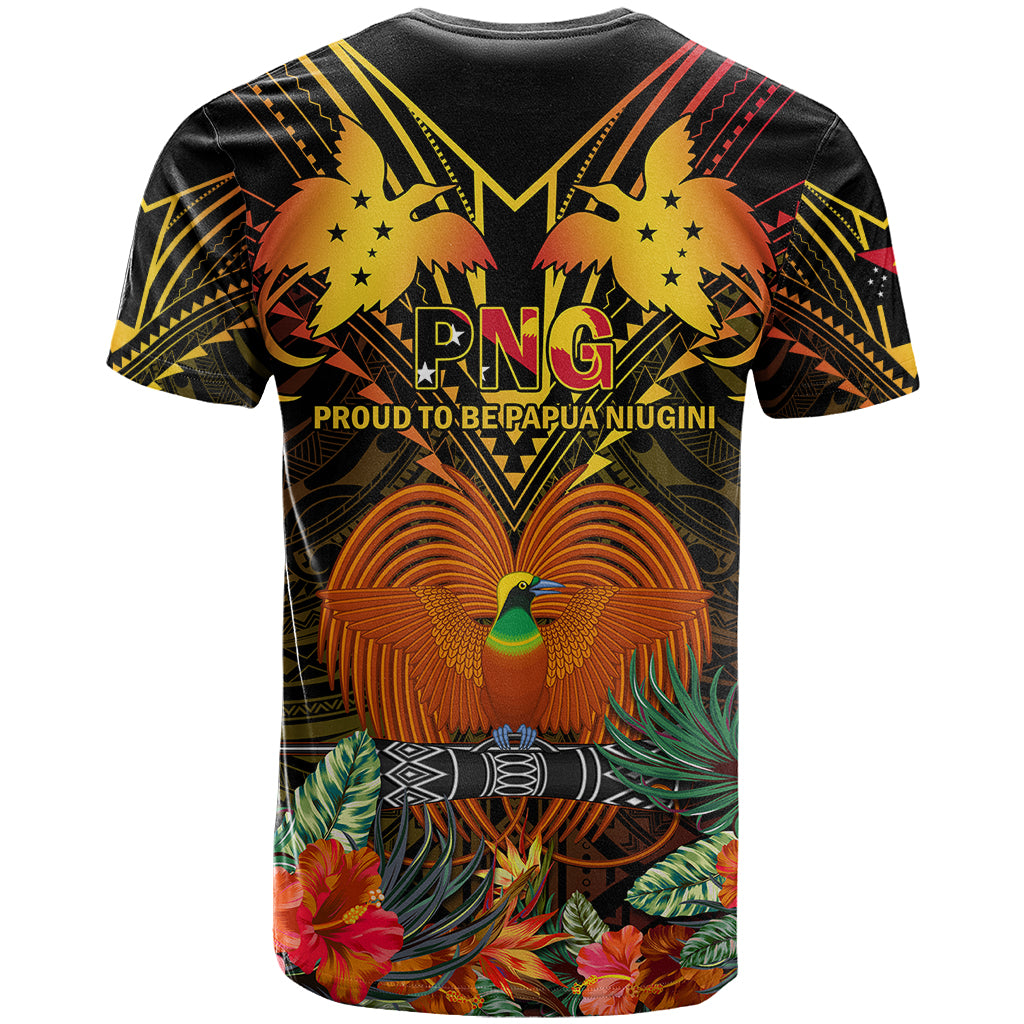 Papua New Guinea Manus Province T Shirt Papua Niugini Coat Of Arms With Flag Style - Wonder Print Shop