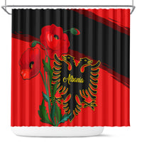 albania-flag-day-shower-curtain-albanian-coat-of-arms-with-red-poppy