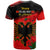 Albania Flag Day T Shirt Albanian Coat Of Arms With Red Poppy - Wonder Print Shop