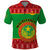 Personalised Mauritania Independence Day Polo Shirt Mauritanian Map Mix African Pattern - Wonder Print Shop