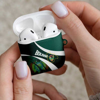 Bolivia Football AirPods Case La Verde Sporty Curves Style - Wonder Print Shop