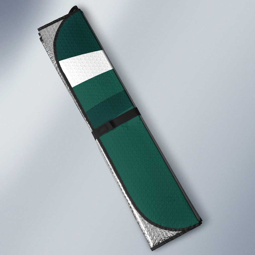 Bolivia Football Auto Sun Shade La Verde Sporty Curves Style - Wonder Print Shop